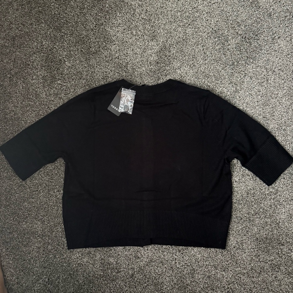 Torrid Everyday Soft Shrug- Black - Picture 3 of 6